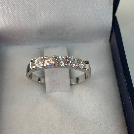 Medio Cintillo de Brillantes - Joyería Patagónica