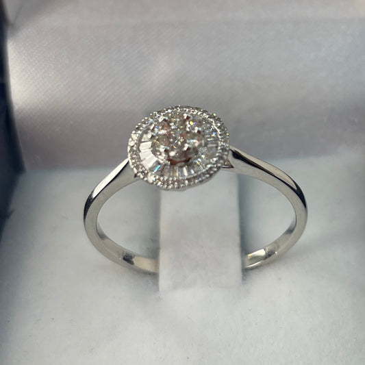 Roseta de Brillantes - Joyería Patagónica