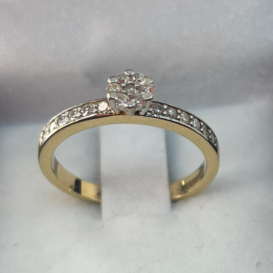 Anillo Solitario de Brillantes - Joyería Patagónica