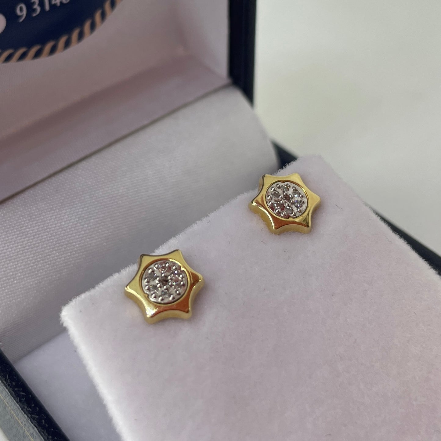 Aros de Brillante 18k