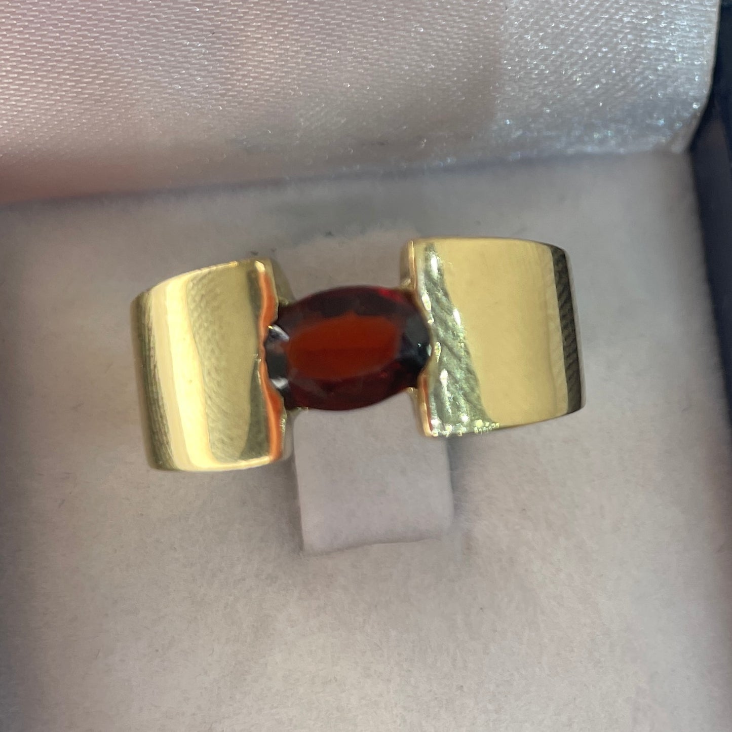 Anillo de Oro Ancho - Joyería Patagónica
