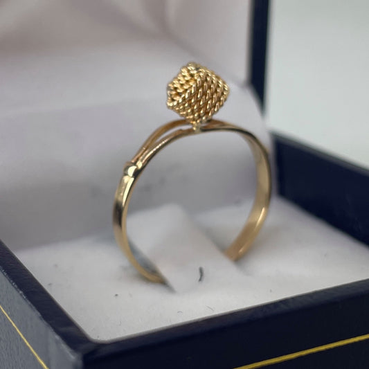 Anillo Nudo - Joyería Patagónica