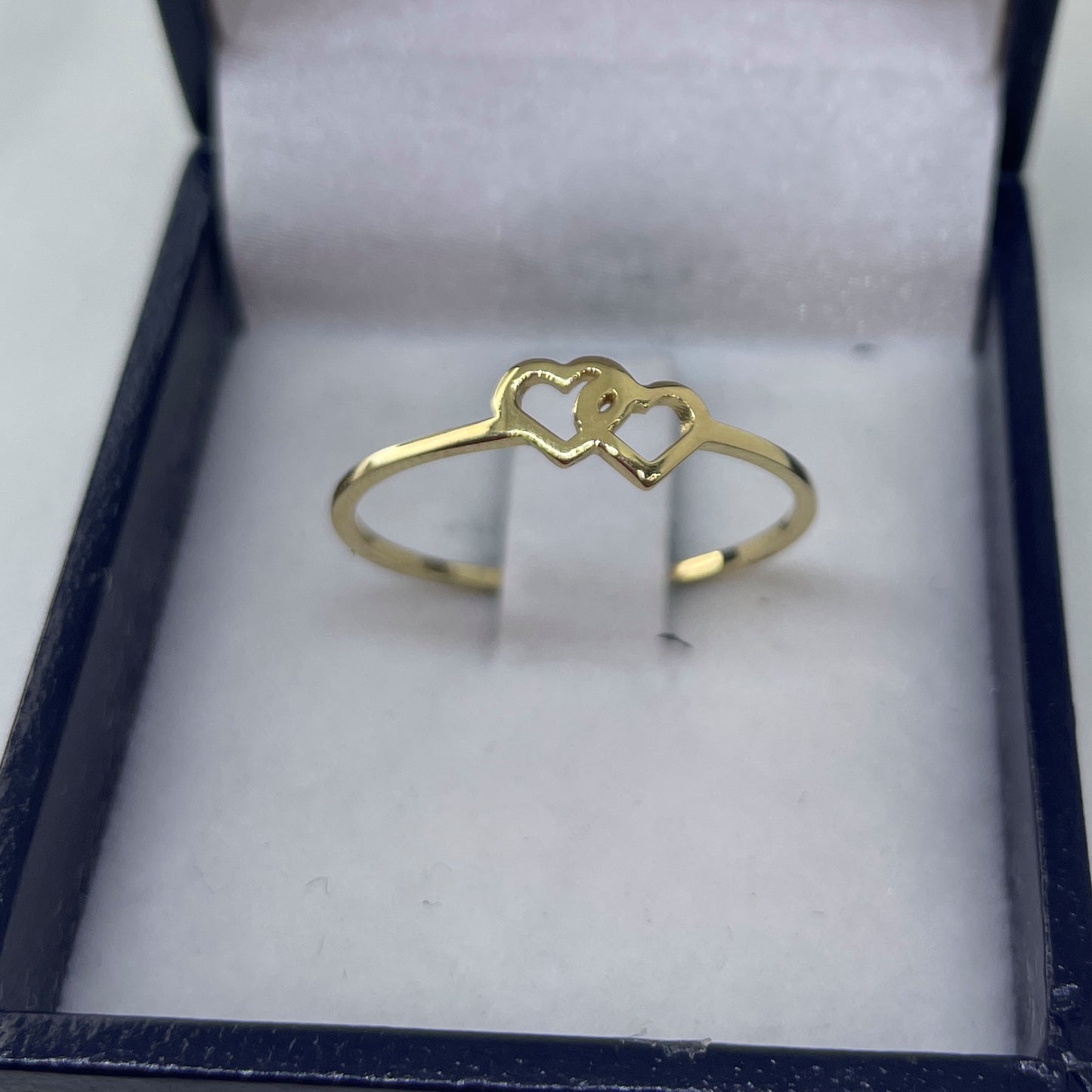 Anillo Doble Corazón