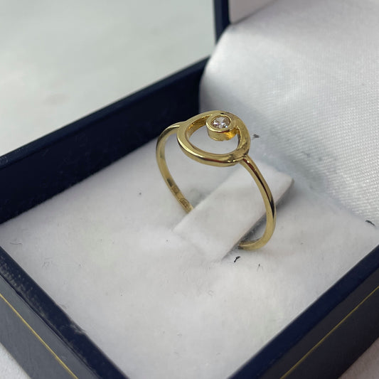 Anillo Solitario Chico