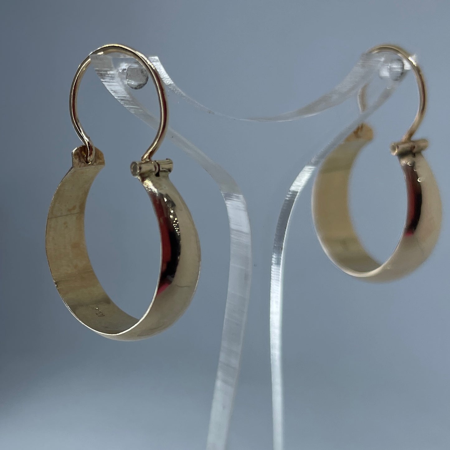 Aros Bote en Oro 18k