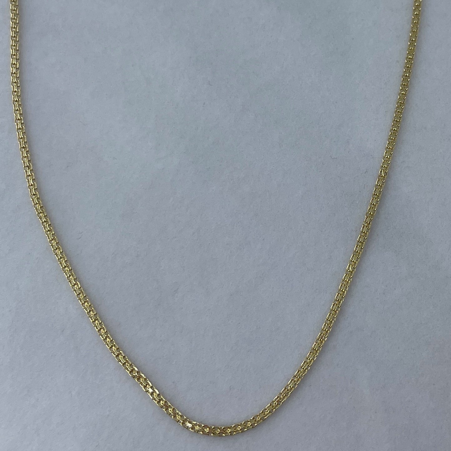 Cadena de Oro Tejida