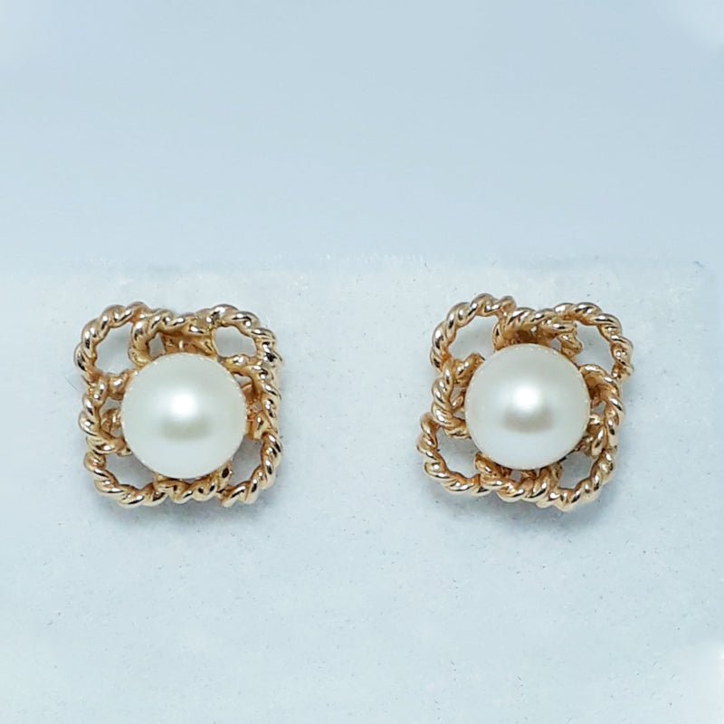 Aros de Perlas Cultivadas - Joyería Patagónica