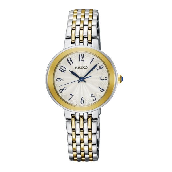 Seiko Ovalado Bicolor - Joyería Patagónica