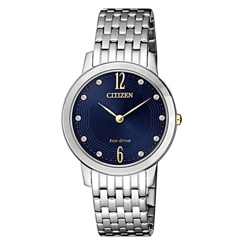 Relojes Citizen Eco Drive Citizen Dama Plateado Citizen Dama Metal