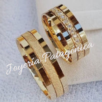 Argollas de Matrimonio en Oro 18k - Joyería Patagónica