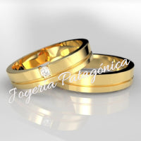 Argollas de Matrimonio en Oro 18k - Joyería Patagónica