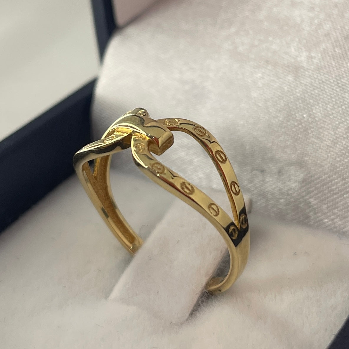 Anillo Oro Tipo Cartier Joyer a Patag nica