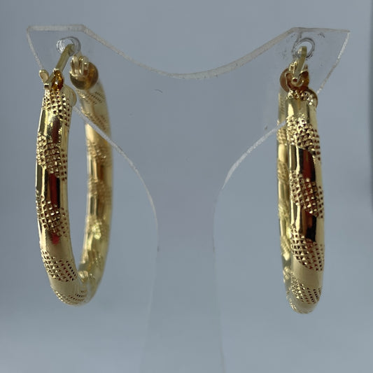 Argollones en Oro 18k