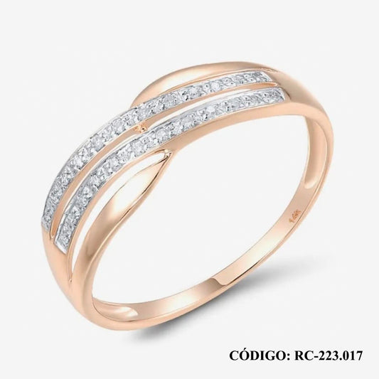 Medio Cintillo 14k