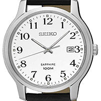 Seiko Caballero Correa de Cuero - Joyería Patagónica