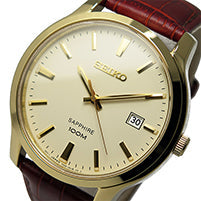 Seiko Cuero Analogo - Joyería Patagónica