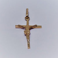 Colgante Cruz con Cristo - Joyería Patagónica