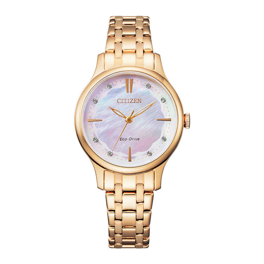 Citizen Dama Oro Rosa - Joyería Patagónica